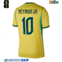 Maglie da calcio Brasile Neymar Jr #10 Prima Maglia Mondiali 2026  Manica Corta